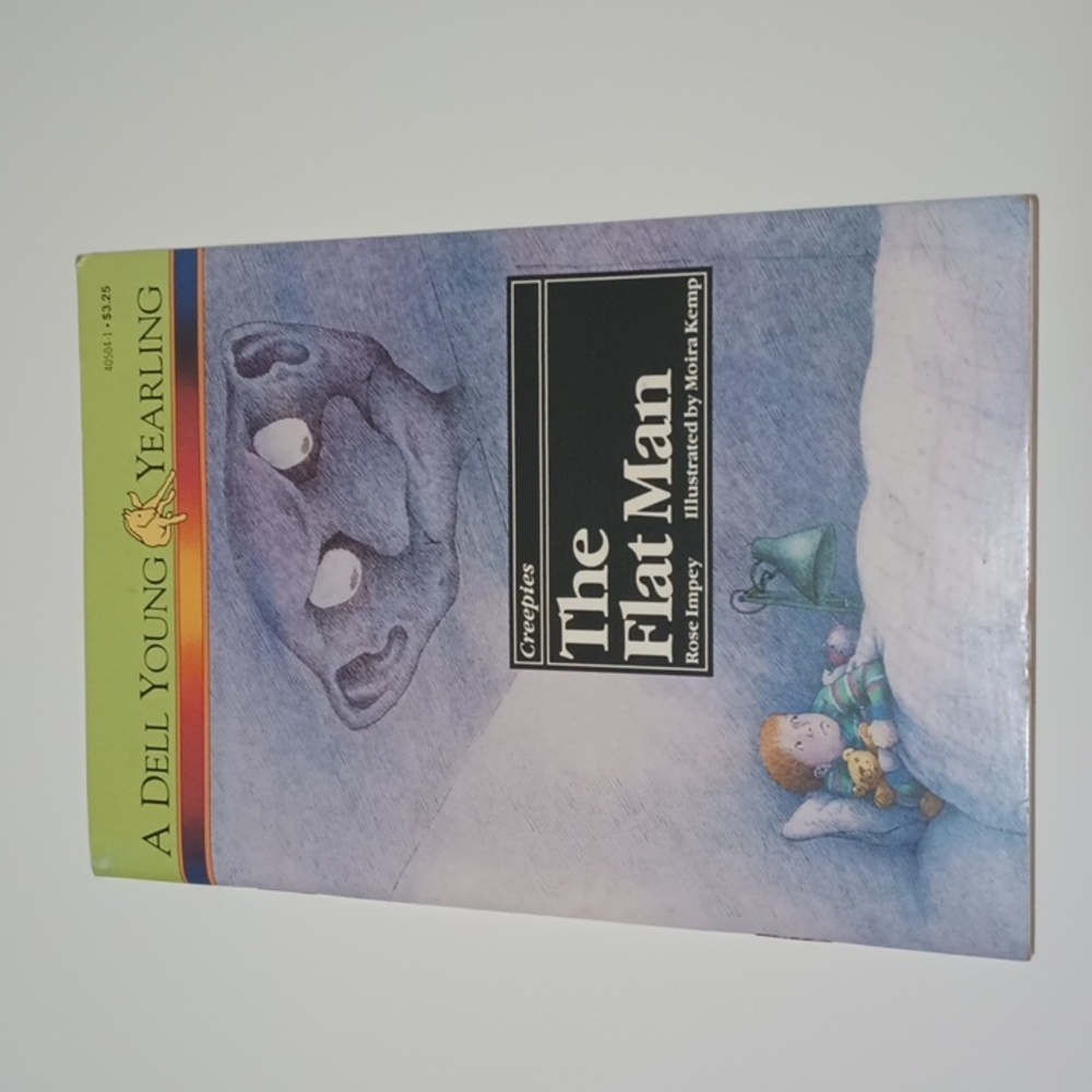 3/$15 The Flat Man Creepies by Rose Impey Dell Young Yearling Book 071009003255